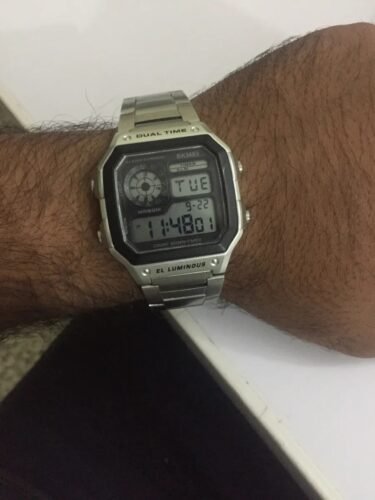 Skmei - 1335 - Digital Sports Countdown Waterproof Watch - Silver photo review