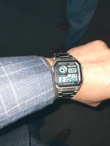 Skmei - 1335 - Digital Sports Countdown Waterproof Watch - Silver photo review