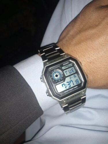 Skmei - 1335 - Digital Sports Countdown Waterproof Watch - Silver photo review