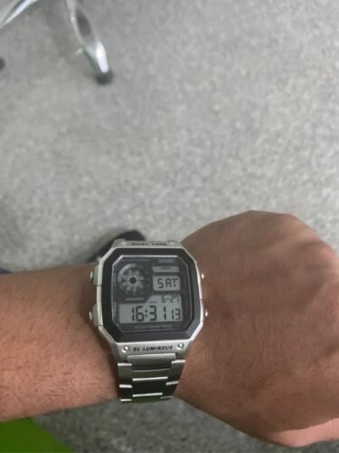 Skmei - 1335 - Digital Sports Countdown Waterproof Watch - Silver photo review