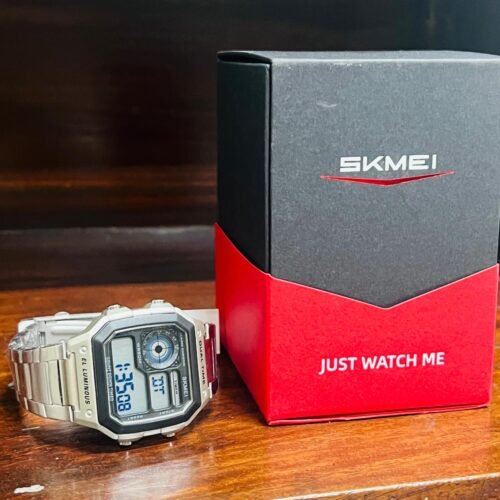 Skmei - 1335 - Digital Sports Countdown Waterproof Watch - Silver photo review
