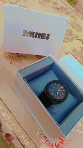 Skmei - 2243 - World time 50 Timezone- Silver/Black photo review
