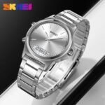 Skmei - 2120 - Electronic Luminous 30m Waterproof - Silver