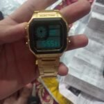 Skmei - 1335 - Digital Sports Countdown Waterproof Watch - Gold photo review