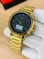 Skmei - 1652 (Chain) - Multifunctional Waterproof - Gold/White-Steel - Image 6