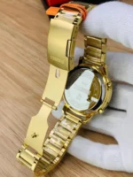 Skmei - 1652 (Chain) - Multifunctional Waterproof - Gold/Black-Steel - Image 4