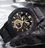 Skmei - 1881 - Digital Analog - Gold/Black - Image 2