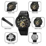 Skmei - 1881 - Digital Analog - Gold/Black - Image 5