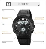 Skmei - 1881 - Digital Analog - Black/White - Image 5