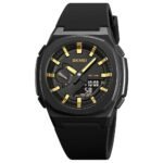 Skmei - 2091 - Digital Analog - Black/Gold-Black