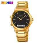 Skmei - 2120 - Electronic Luminous 30m Waterproof - Gold/Black - Image 2