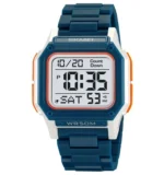 Skmei - 2264 - Multifunctional Sport Watch - Blue/White - Image 3