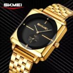 Skmei - 2413 - Minimal Elegant Square Design - Gold