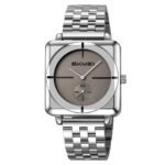Skmei - 2413 - Minimal Elegant Square Design - Silver/Titanium