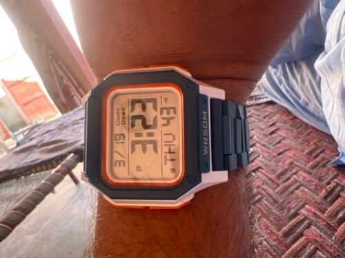 Skmei - 2264 - Multifunctional Sport Watch - Blue/White photo review