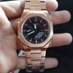 Skmei - 1816 - Dual Display luminous waterproofs 50+ timezone - RoseGold/White photo review