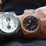 Skmei - 1816 - Dual Display luminous waterproofs 50+ timezone - RoseGold/White photo review