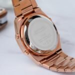 Skmei - 1816 - Dual Display luminous waterproofs 50+ timezone - RoseGold/White - Image 3