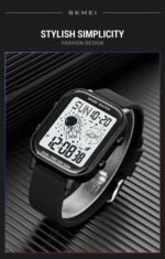 Skmei - 1971 - Space Explorer Digital Watch - Black - Image 4