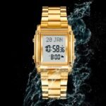 Skmei - 2277 - Qibla Azan Time Reminder Prayer Watch - Golden - Image 4