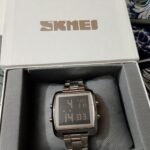 Skmei - 1369 - Digital Luxury Gents Stainless Steel Watch - Silver photo review