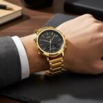 Skmei - 1652 (Chain) - Multifunctional Waterproof - Gold/Black-Steel - Image 3