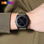 Skmei - 2199 - Digital Multifunctional Watch - ArmyGreen - Image 3
