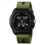 Skmei - 2199 - Digital Multifunctional Watch - ArmyGreen