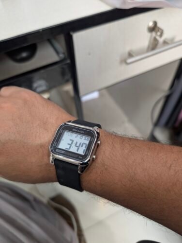 Skmei - 2496 - Digital LED Waterproof Watch - Silver/Black photo review