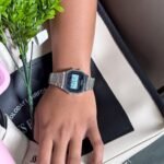 Skmei - 1123 - Digital Stainless Steel Watch - Silver - Image 3