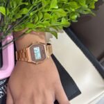 Skmei - 1123 - Digital Stainless Steel Watch - RoseGold - Image 5