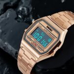 Skmei - 1123 - Digital Stainless Steel Watch - RoseGold - Image 2