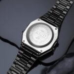 Skmei - 1123 - Digital Stainless Steel Watch - Black - Image 3