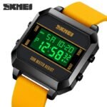 Skmei - 1848 - Digital Waterproof LED Luminous - Yellow - Image 6