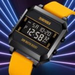 Skmei - 1848 - Digital Waterproof LED Luminous - Yellow - Image 3