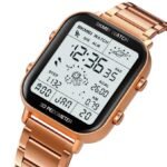 Skmei - 1888 - Digital Dial Step Count Pedometer Stainless Steel Watch - Rosegold - Image 4