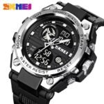 SKMEI 2031 Rugged Digital Sports Watch - Silver