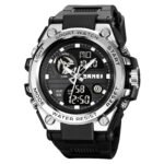 SKMEI 2031 Rugged Digital Sports Watch - Silver - Image 2