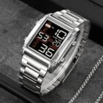 SKMEI - 2206 - High Quality Luxury Watch - Silver/Black