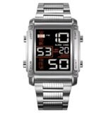 SKMEI - 2206 - High Quality Luxury Watch - Silver/Black - Image 2