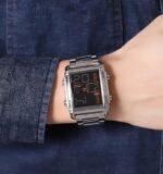 SKMEI - 2206 - High Quality Luxury Watch - Silver/Black - Image 5