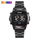 SKMEI - 2127 - Digital LED Waterproof Watch - Black/Black - Image 3