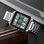 SKMEI 2136 Multi-Display Digital Chronograph Sports Watch- Silver/White - Image 3