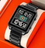 SKMEI 2136 Multi-Display Digital Chronograph Sports Watch - Black/Black - Image 5