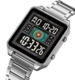 SKMEI 2136 Multi-Display Digital Chronograph Sports Watch - Silver/Black