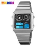 SKMEI 2198 Digital Thermometer Multifunctional Watch - Silver - Image 4