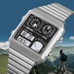 SKMEI 2198 Digital Thermometer Multifunctional Watch - Silver - Image 5