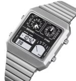 SKMEI 2198 Digital Thermometer Multifunctional Watch - Silver - Image 3