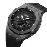 Skmei - 2243 - World time 50 Timezone - Black/Black - Image 2