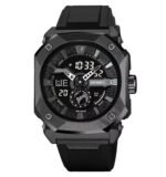 SKMEI - 2272 - Rugged Luxury Sports Watch - Black - Image 3